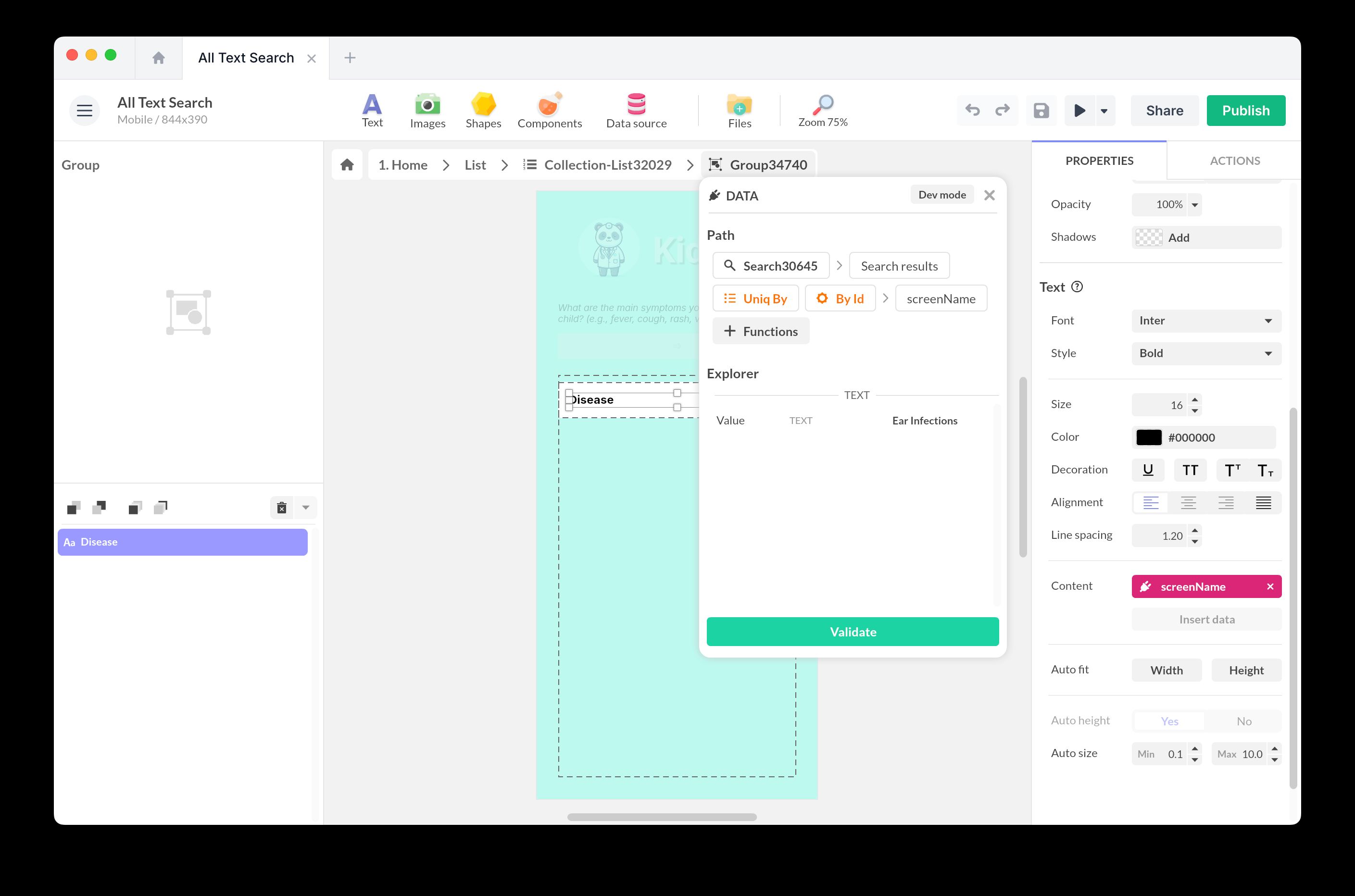 Add data source fields