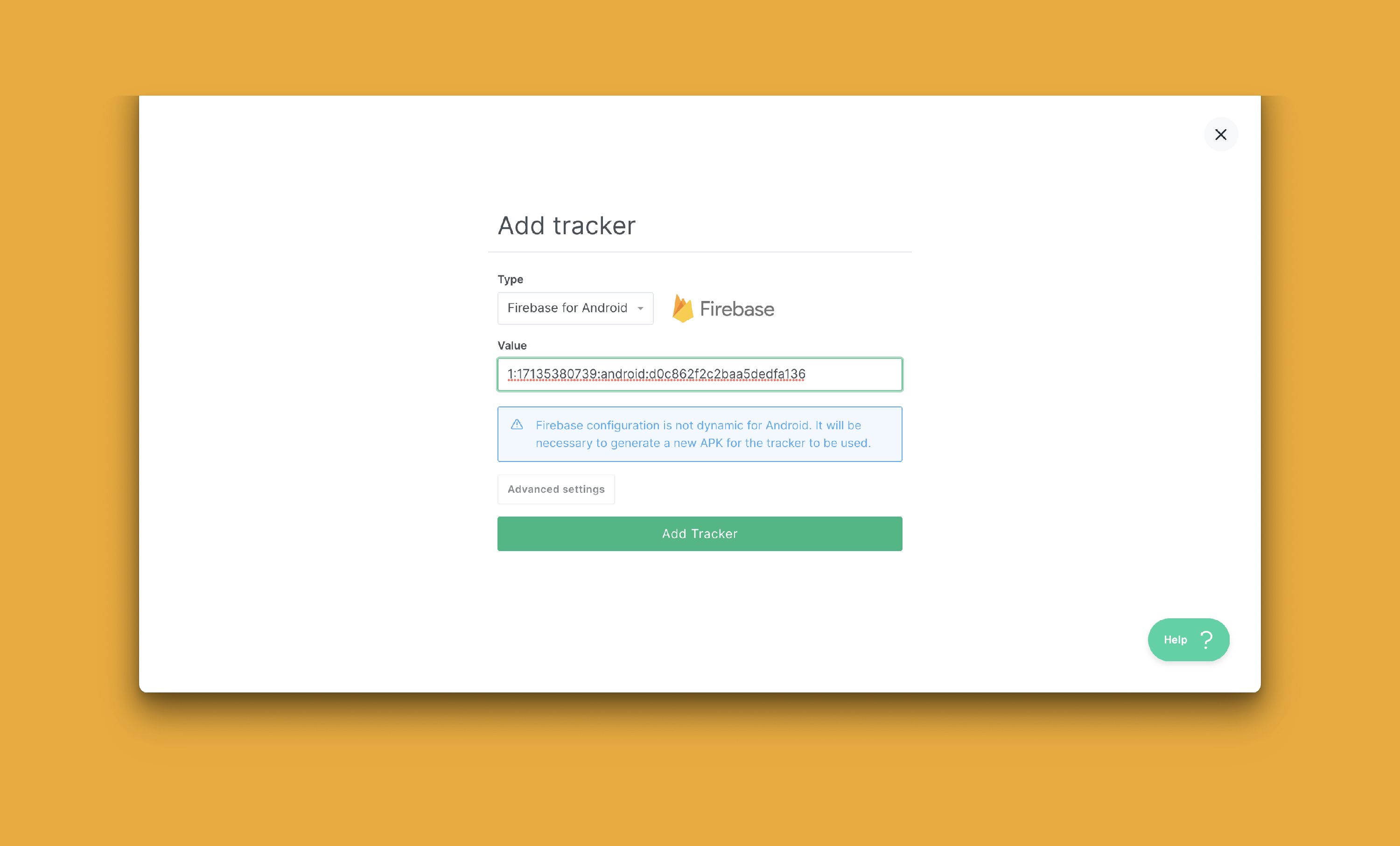 Android App Connected