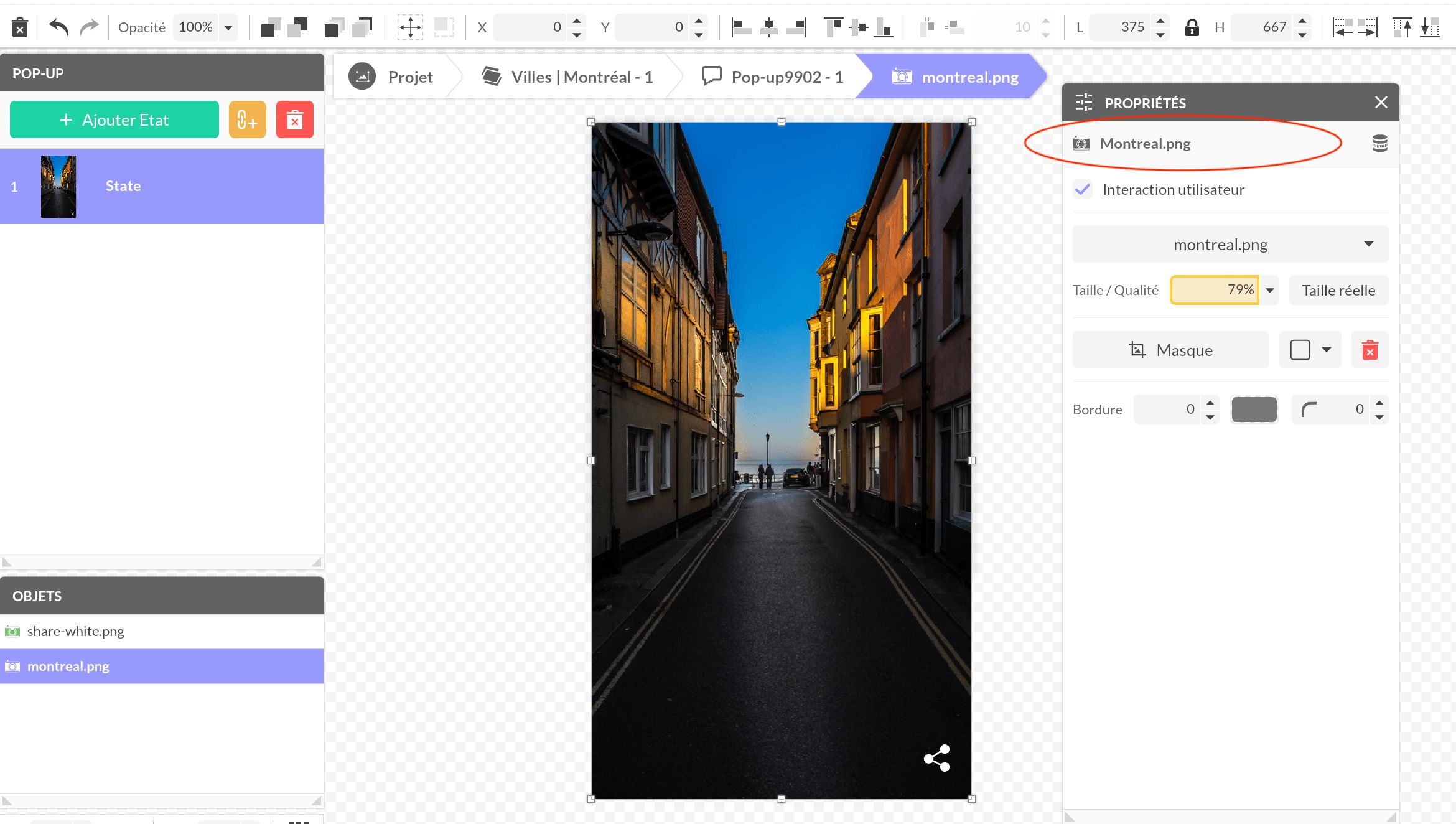 Associating media identifier with action