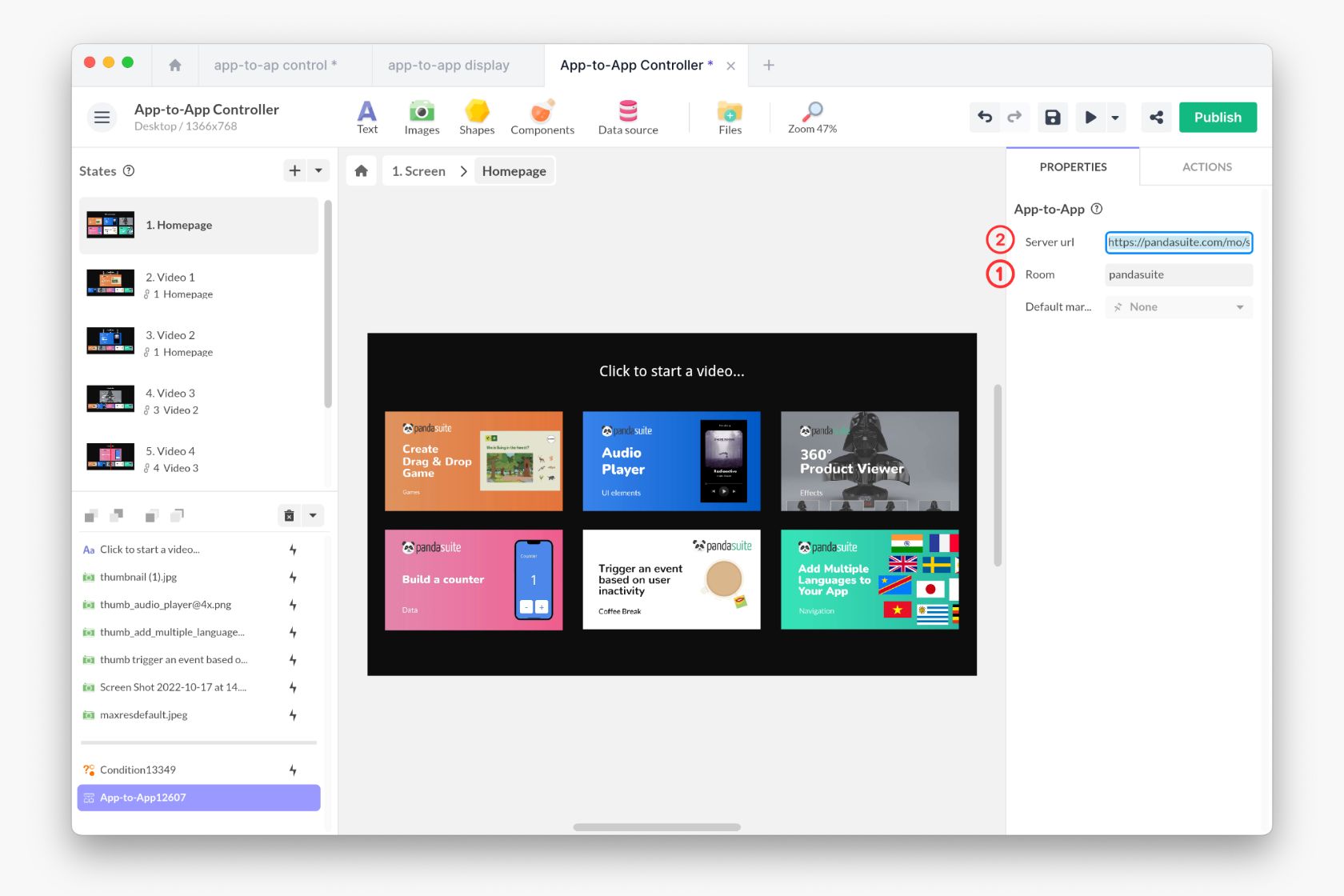 Controller App Configuration