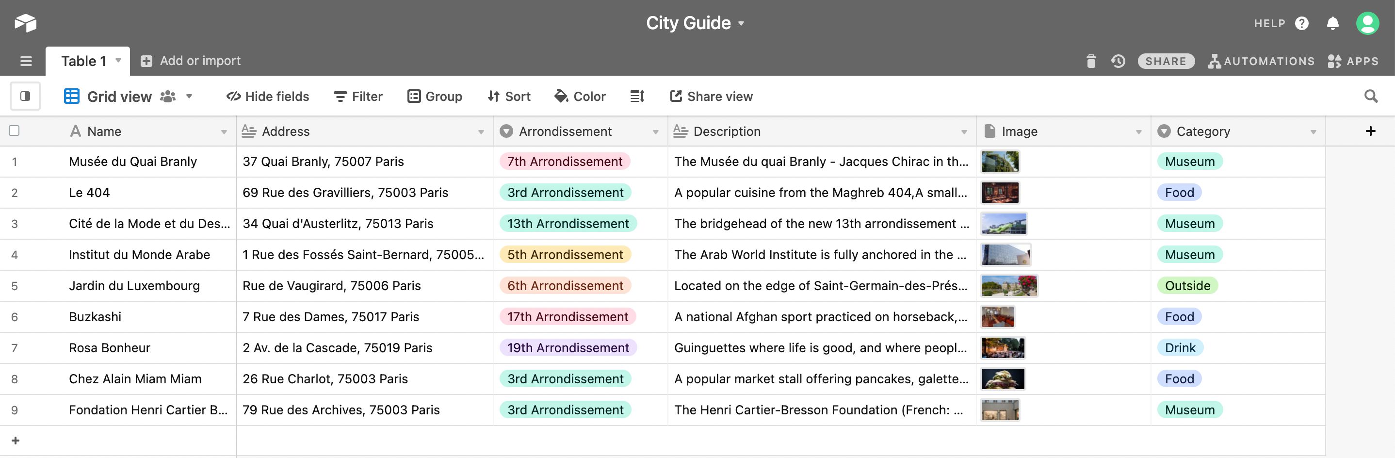Data binding interface for text content