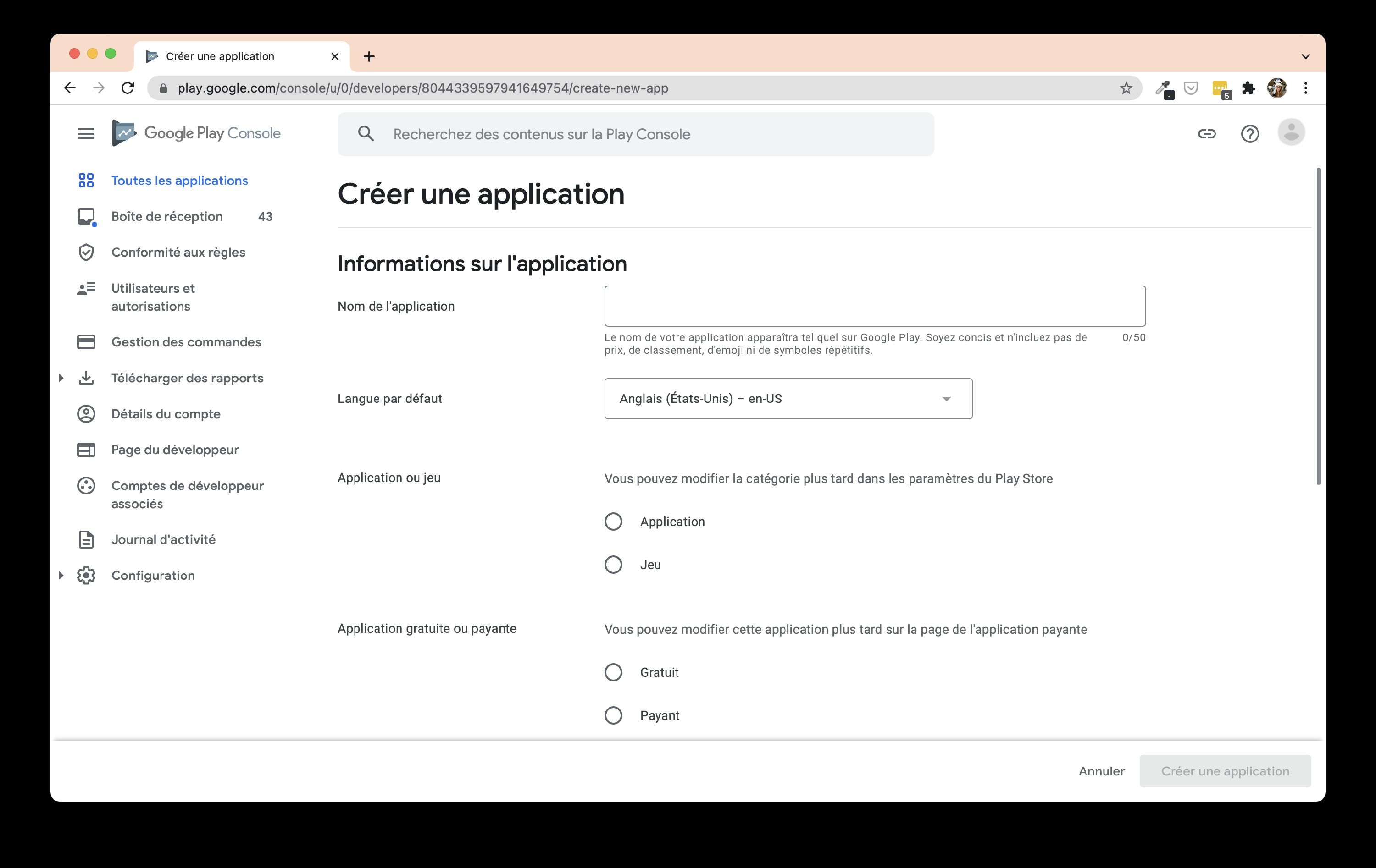 Define Name Language Screenshot