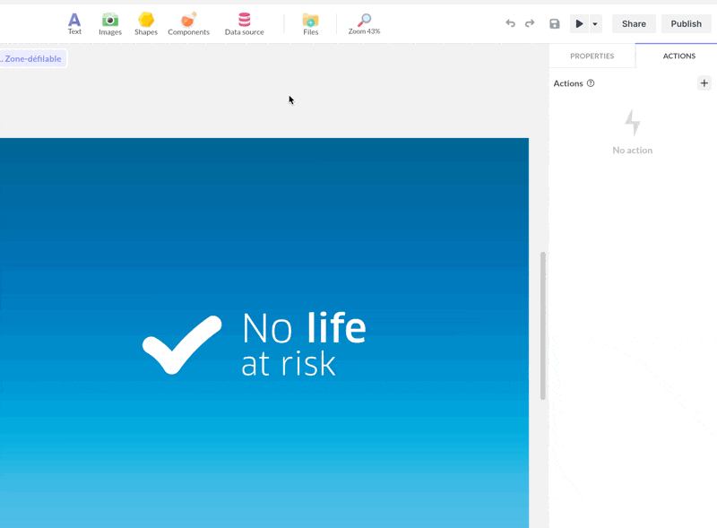 Deleting files options in PandaSuite Studio