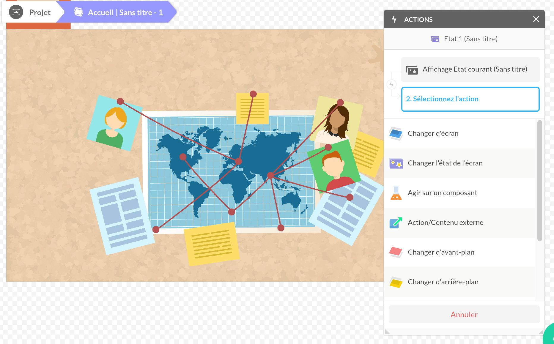 diagramme action automatique
