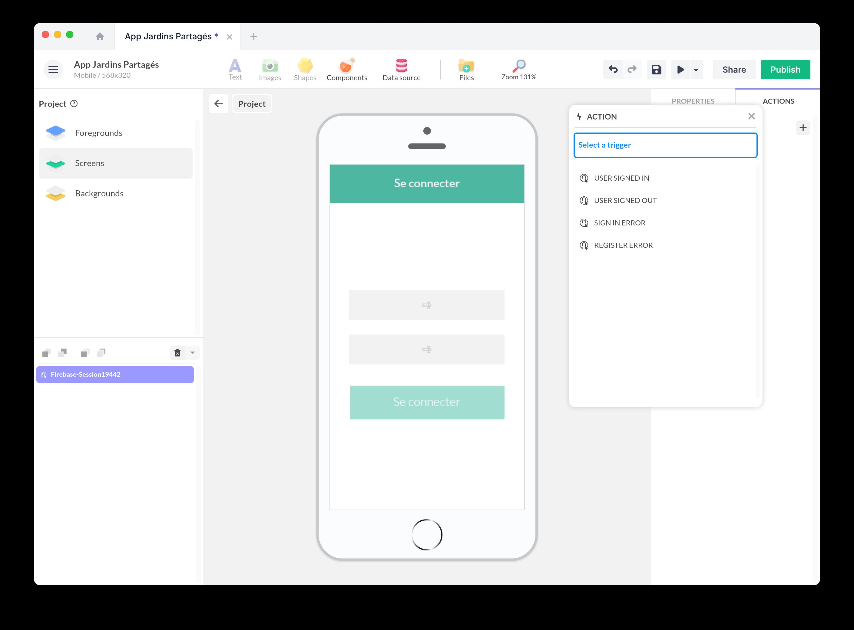 Error management example