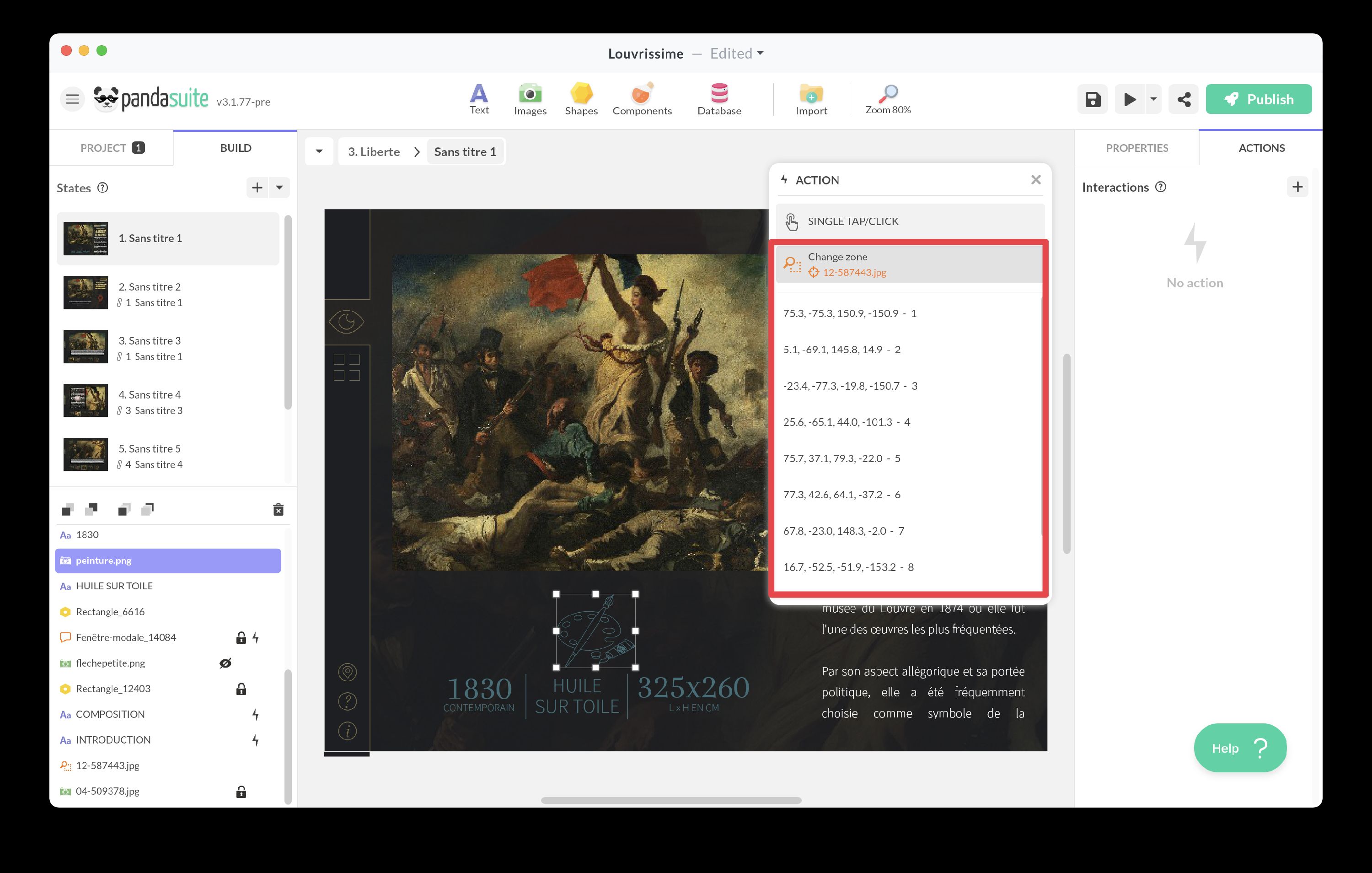 HD Image Action Example