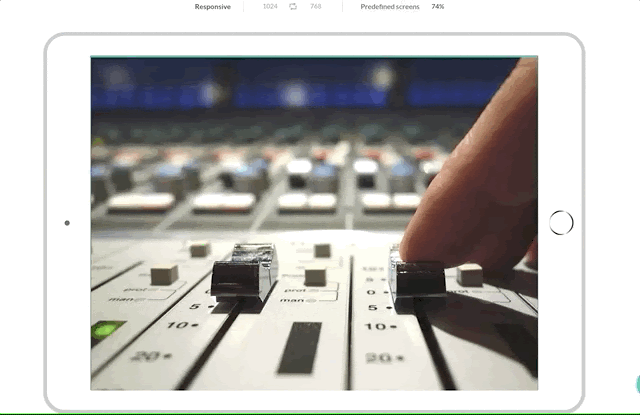 Image background aspect fill