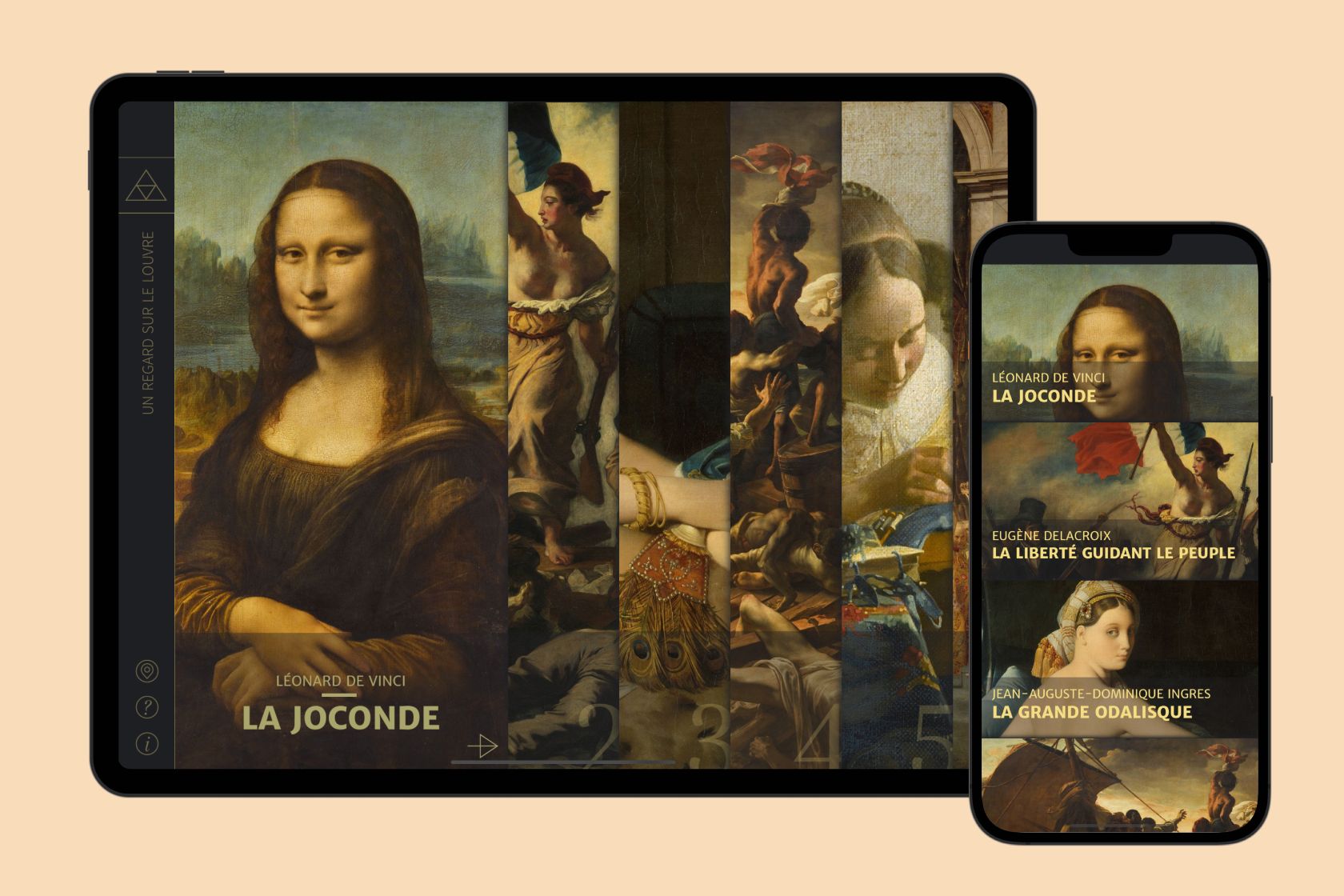 Louvrissime App Display