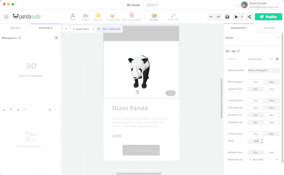 Manipulating 3D object