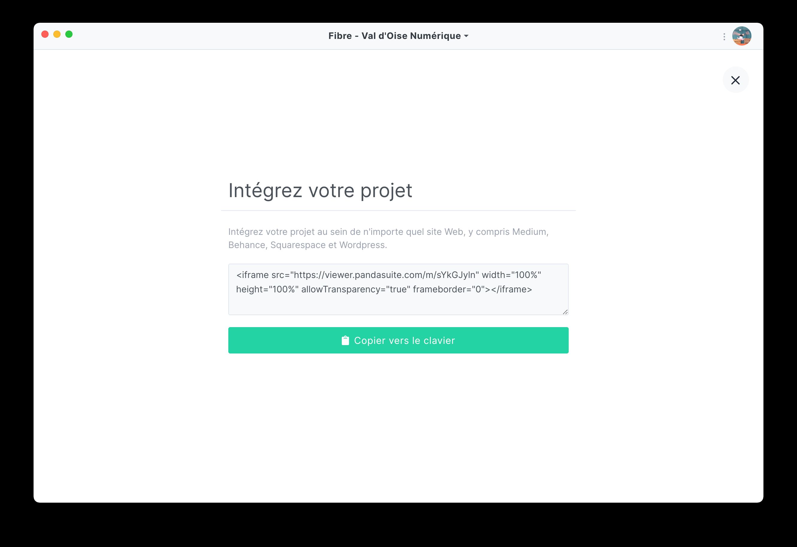 Montrer l'éditeur de code