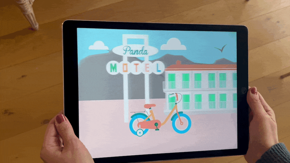 Motion sensor demonstration