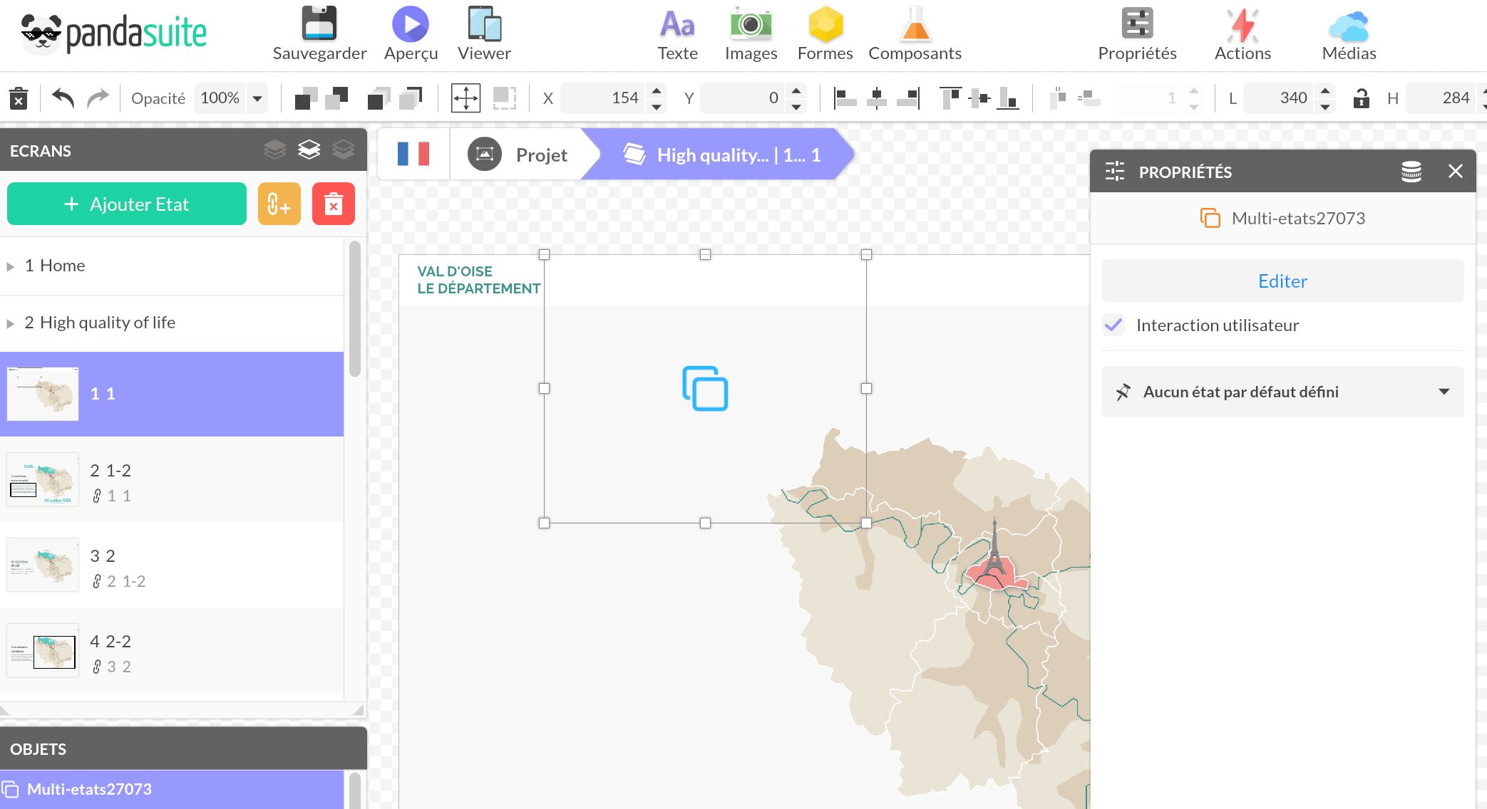 Multi-etat component example