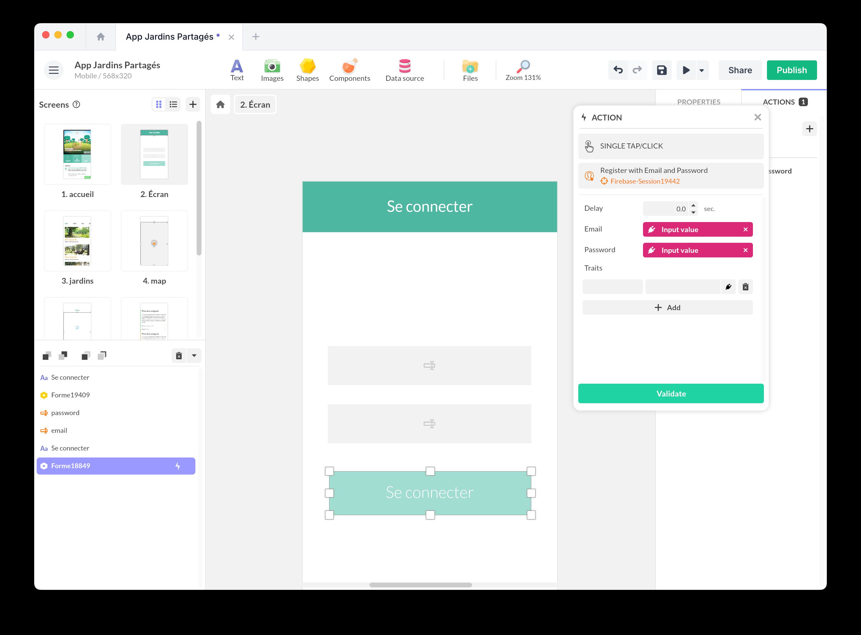 Registration with custom fields example