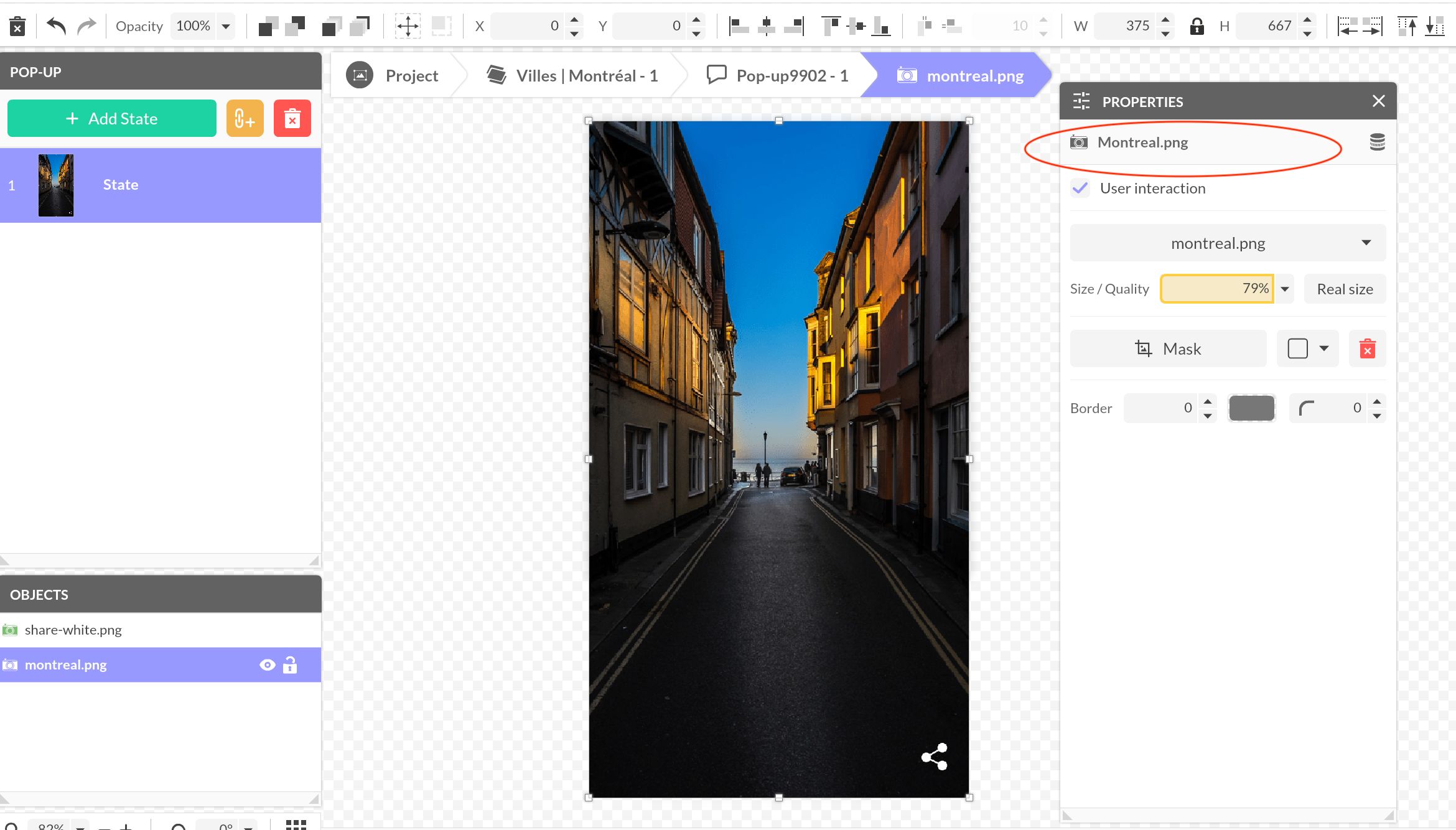 Share media identifier