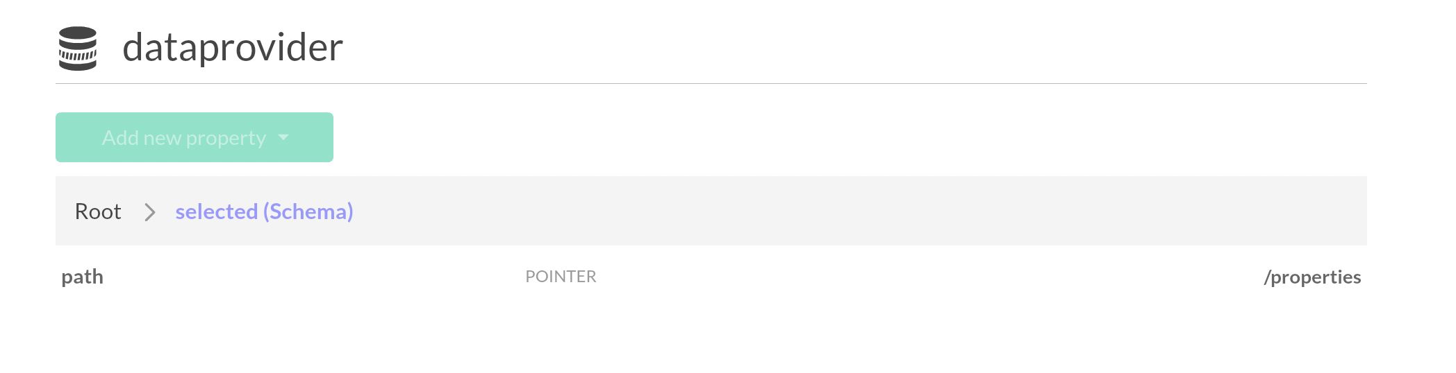 Text property example